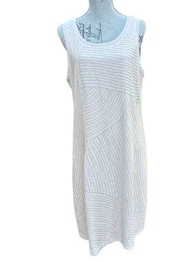 Alfani Beaded Sleeveless Tank Jersey Summer Party Date Night Dress